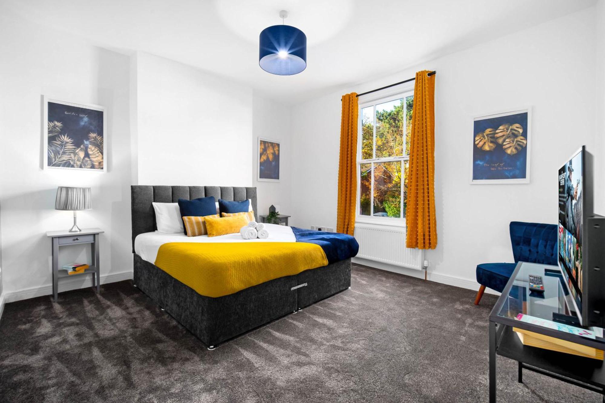 Large Modern Apartment - High-Speed Wifi - Netflix - Street Parking 3Br Birmingam Exterior foto